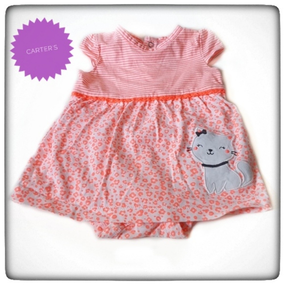Girl Child of Mine by Carter's Cat Dress On